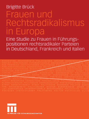 cover image of Frauen und Rechtsradikalismus in Europa